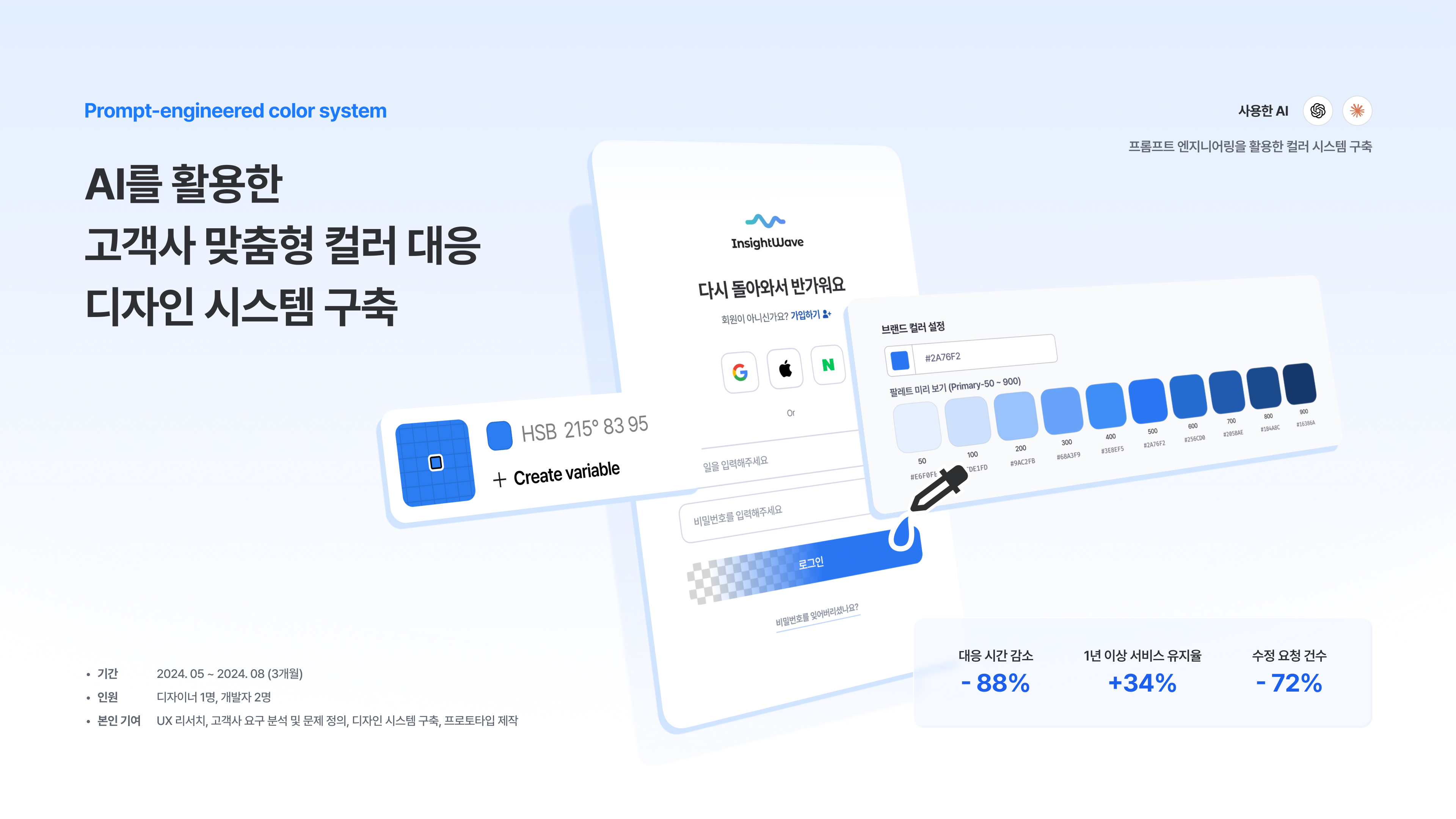 AI 활용 역량을 보여주는 포트폴리오